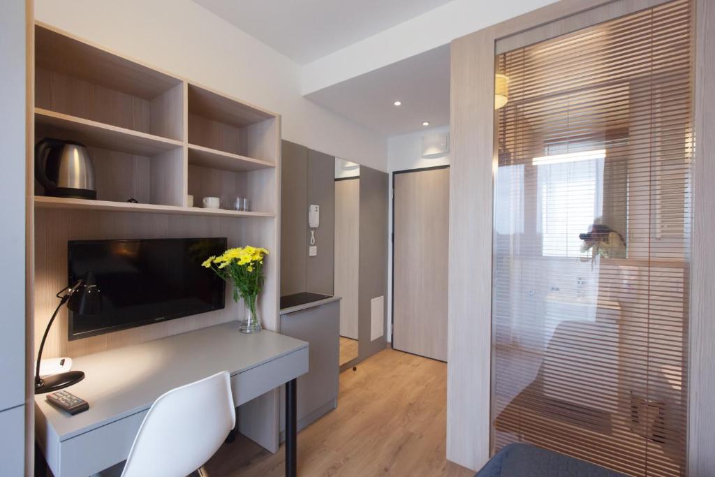 Aparthotel City Break Wolska - Resim 30