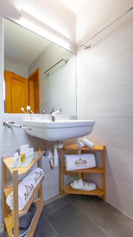 Koupelna v ubytování VIU Hotel Villars