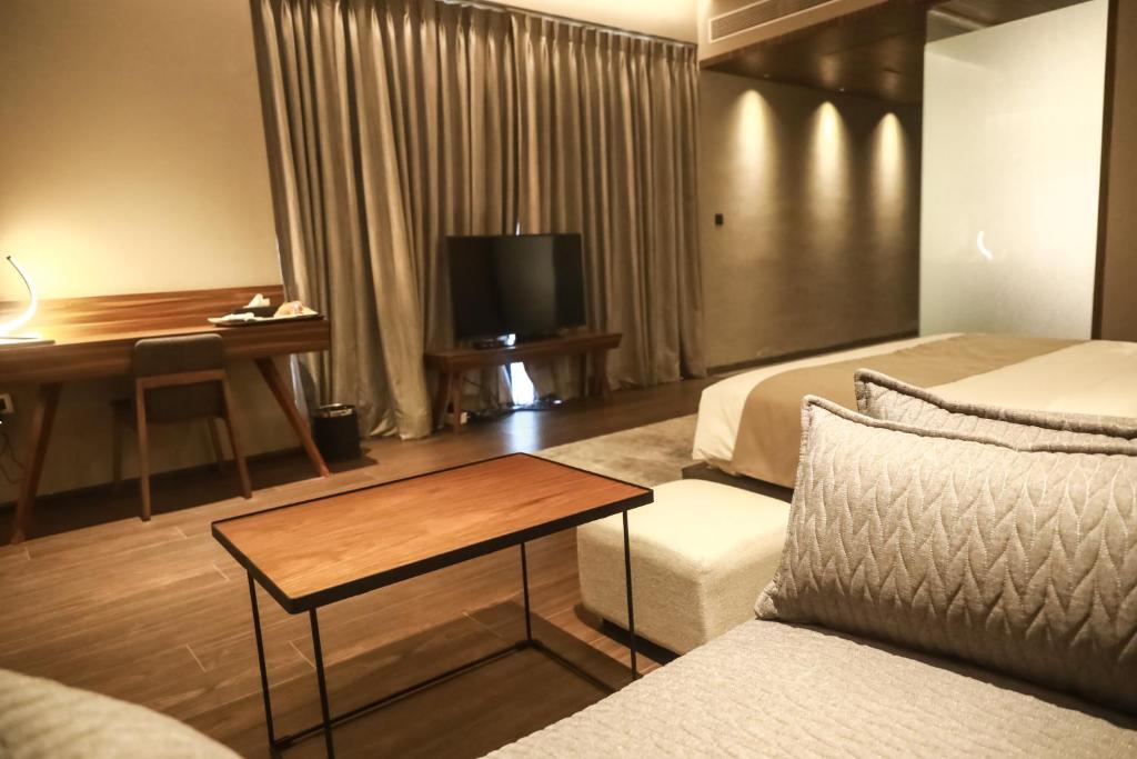 Posezení v ubytování Aria Resort & Spa