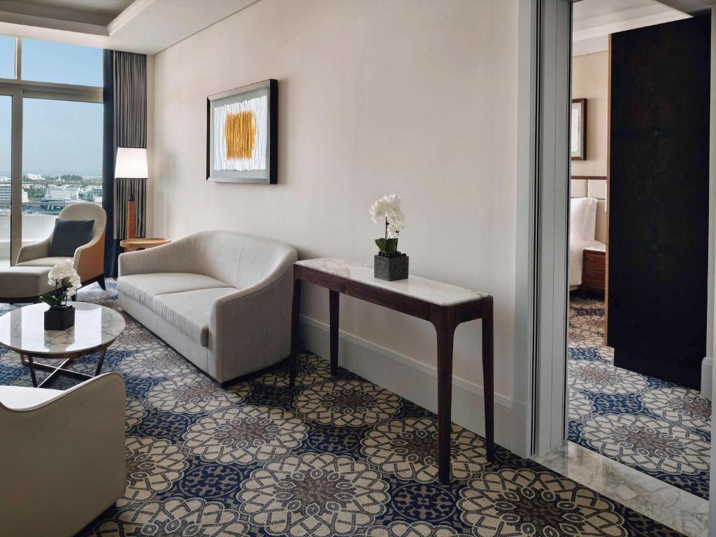 Posezení v ubytování Grand Plaza Mövenpick