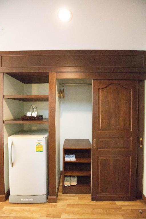 A cozinha ou kitchenette de Luckswan Resort Chiang Rai - SHA Extra Plus
