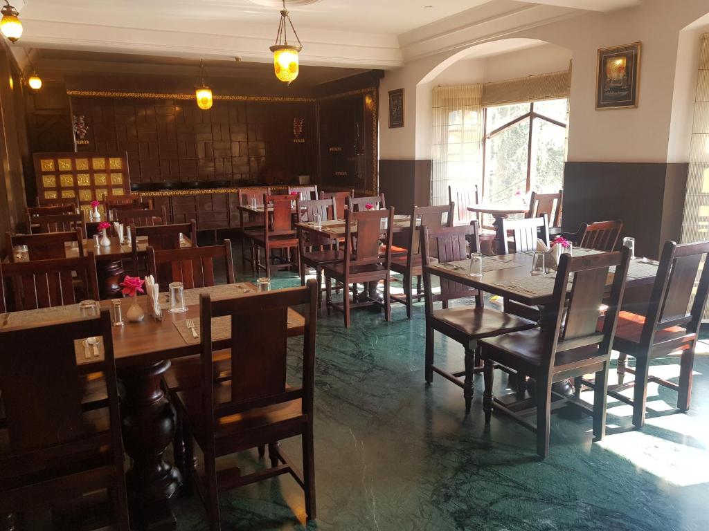 Restaurace v ubytování Hotel Silverine