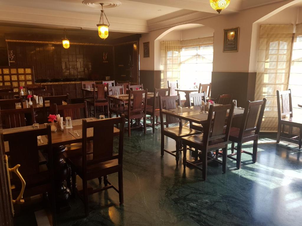 Restaurace v ubytování Hotel Silverine