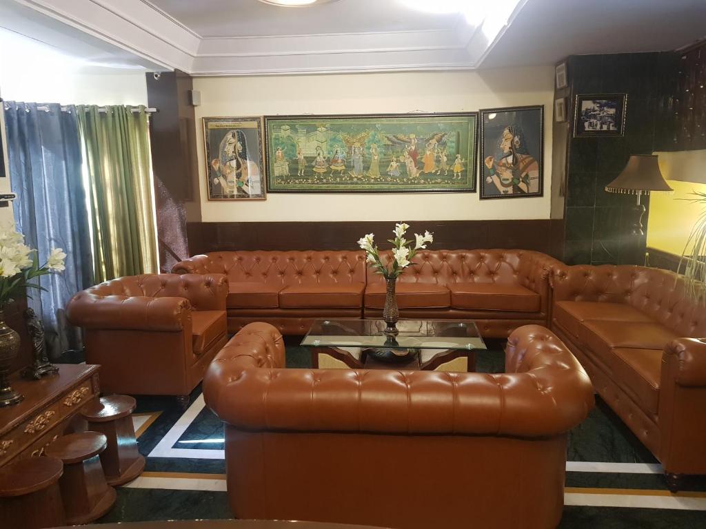 Posezení v ubytování Hotel Silverine