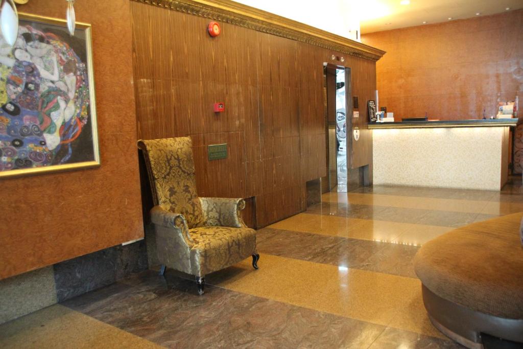 Posezení v ubytování Classique Hotel