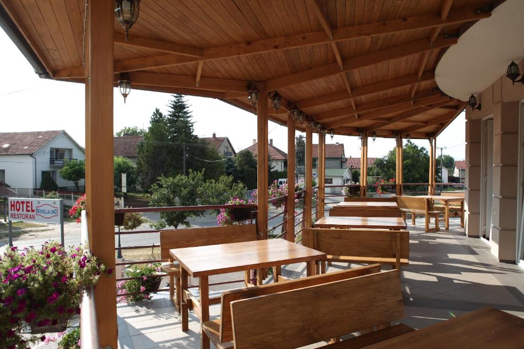 Restaurace v ubytování Hotel Novella Uno