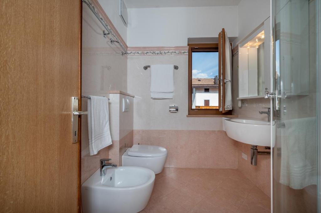 Baðherbergi á Residence Weiss
