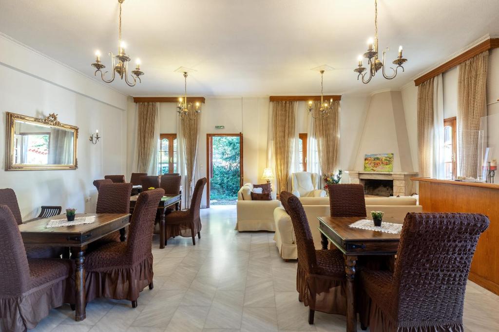 Posezení v ubytování San Giorgio Villa