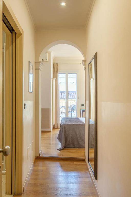 Postel nebo postele na pokoji v ubytování Hotel Touring