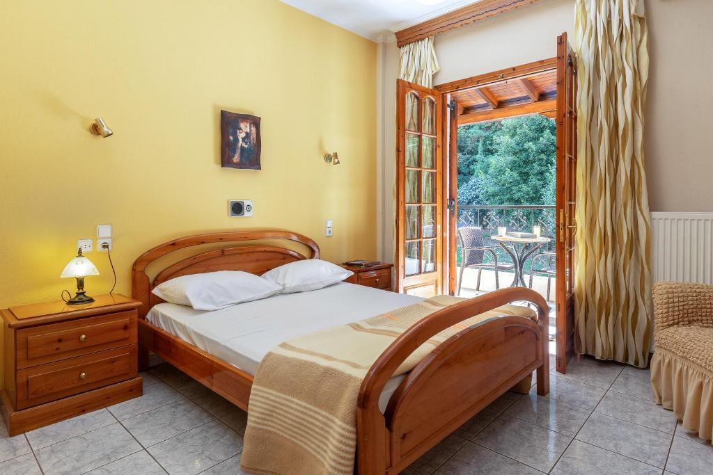 Postel nebo postele na pokoji v ubytování San Giorgio Villa