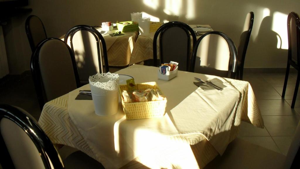 Posezení v ubytování Albergo Residence Isotta
