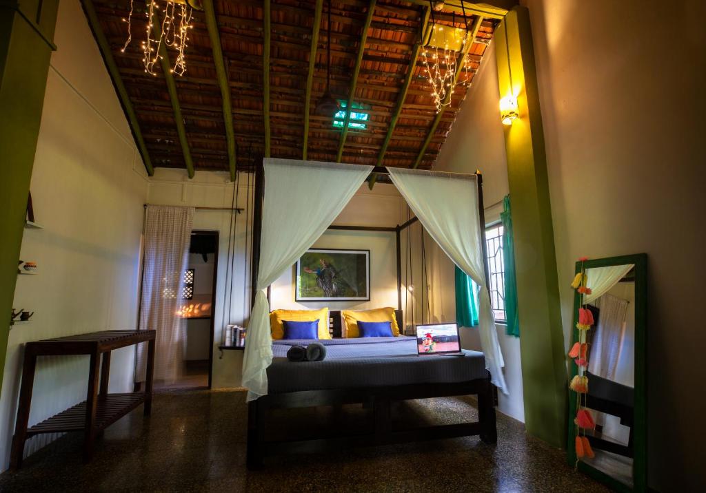 Postel nebo postele na pokoji v ubytování Craft Hostels
