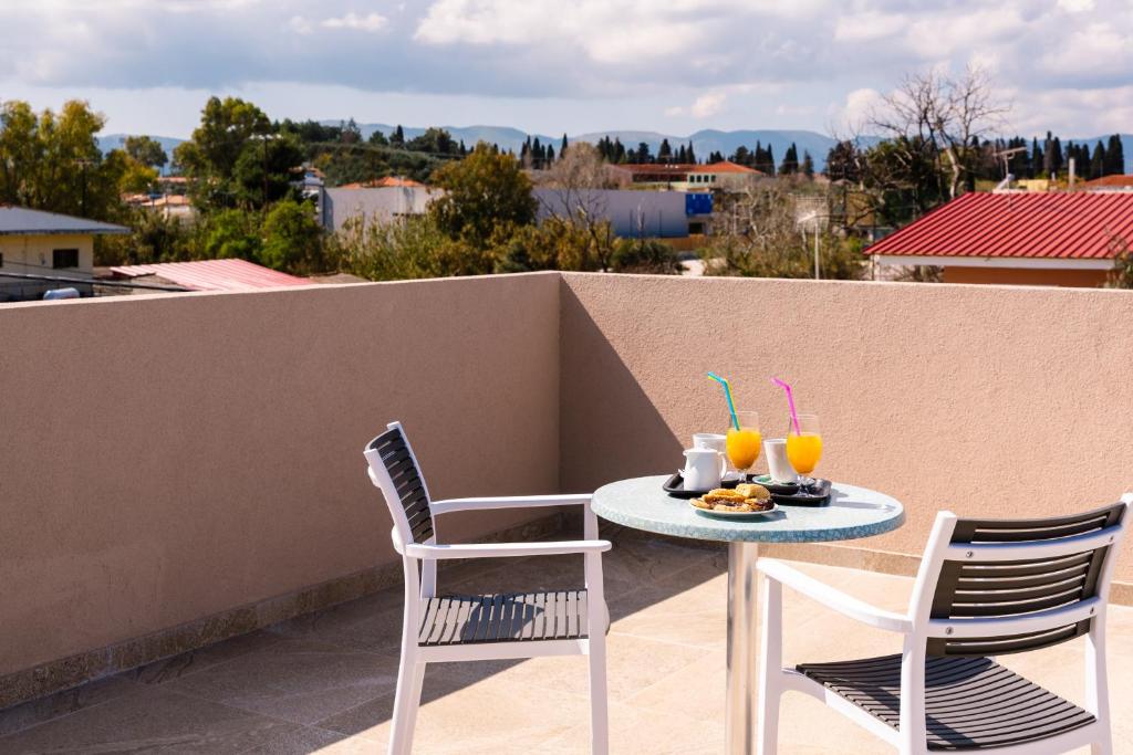 Balkón nebo terasa v ubytování KIPOI APARTMENTS