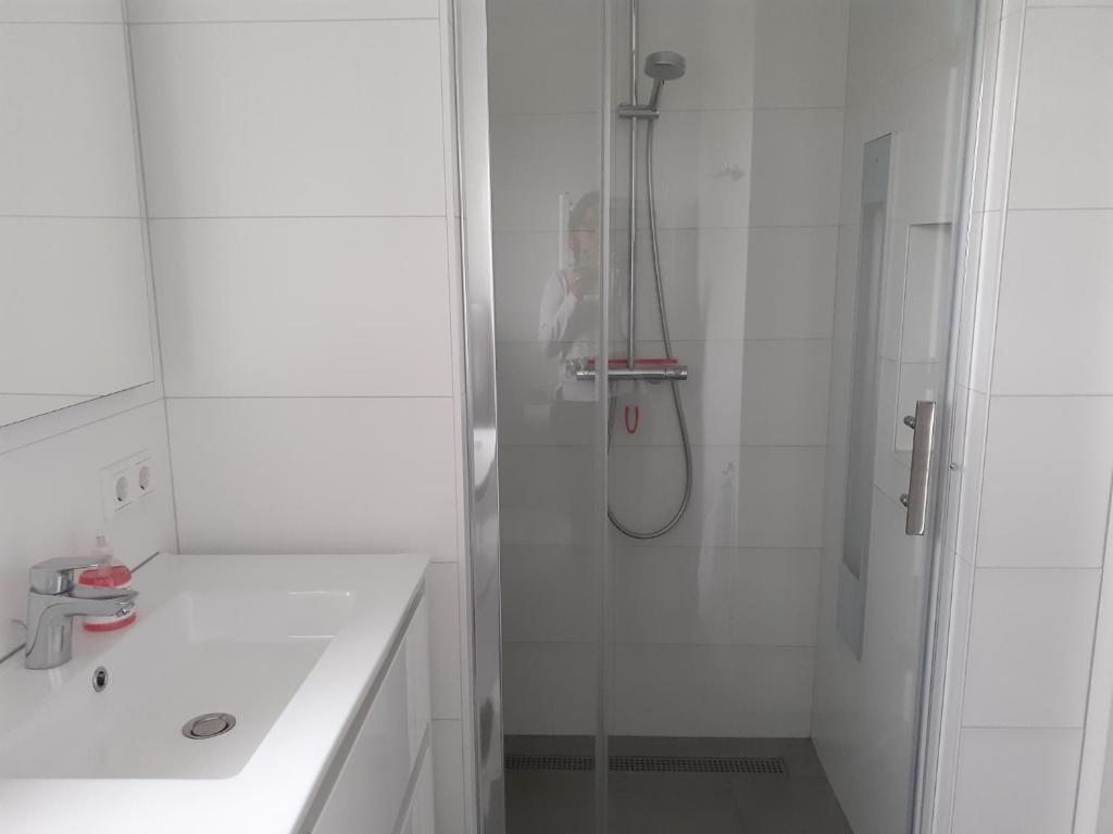 Koupelna v ubytování An en Bie