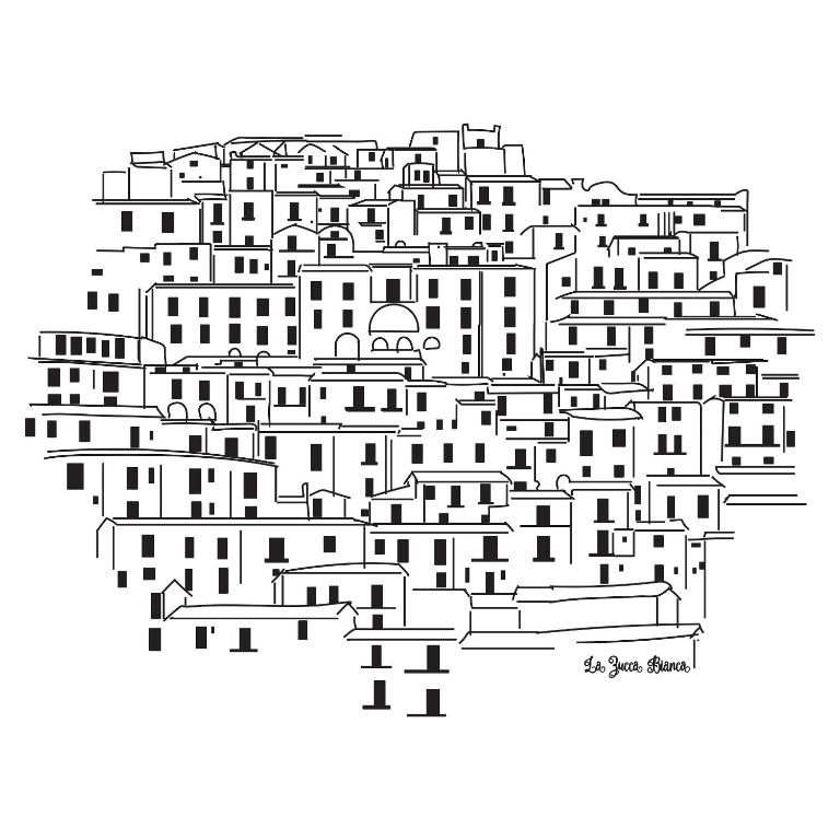 The floor plan of Casa Vacanze Magnolia 42 Calitri
