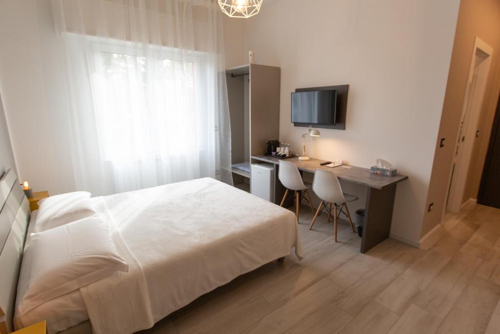 TV a/nebo společenská místnost v ubytování Relax nel Verde
