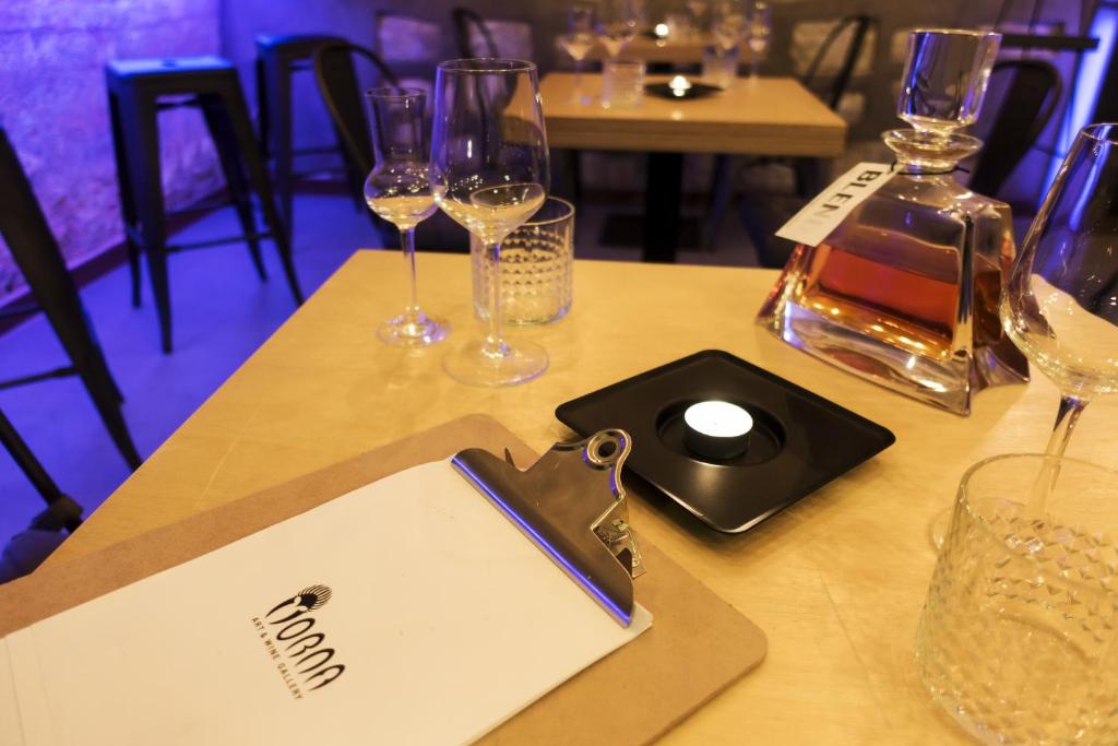 Nápoje v ubytování Hotel U Kříže