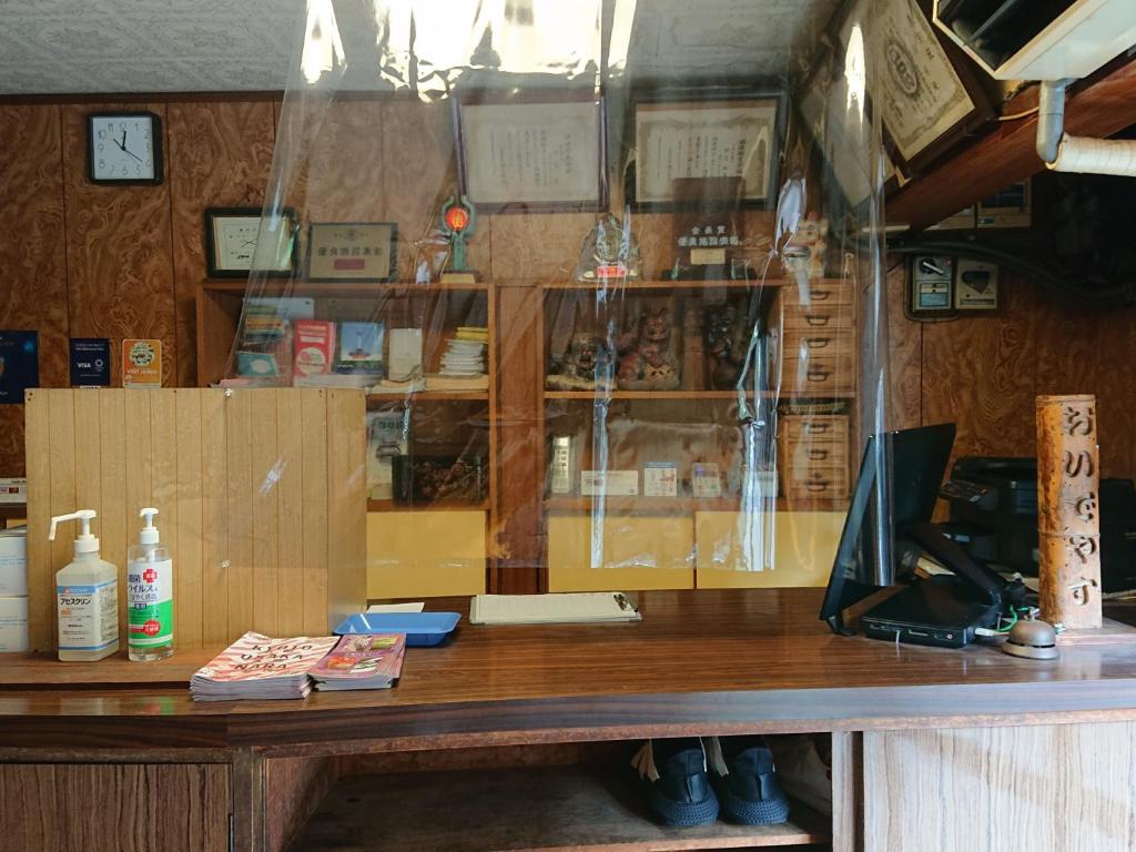 Kuchyň nebo kuchyňský kout v ubytování Wajimaya Ryokan