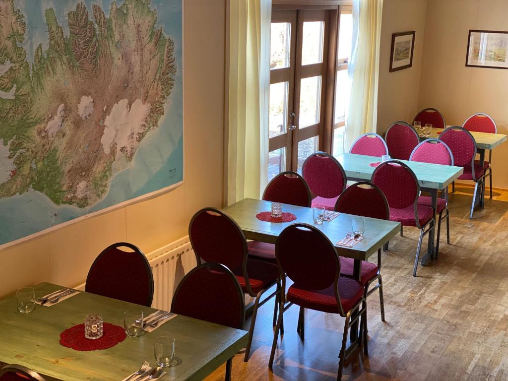 Posezení v ubytování Lamb Inn Öngulsstadir