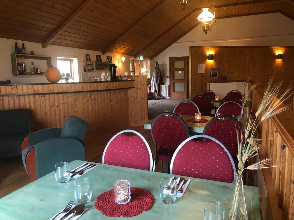 Restaurace v ubytování Lamb Inn Öngulsstadir