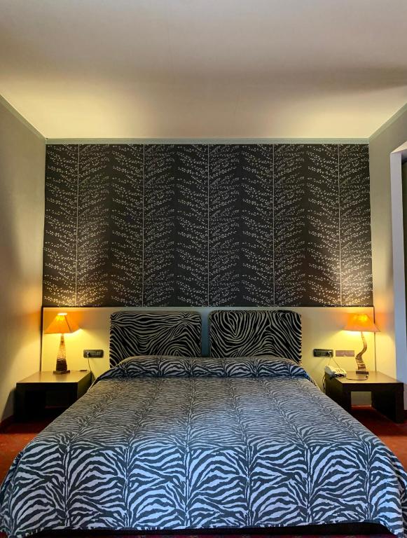 Postel nebo postele na pokoji v ubytování Hotel - Motel Flower