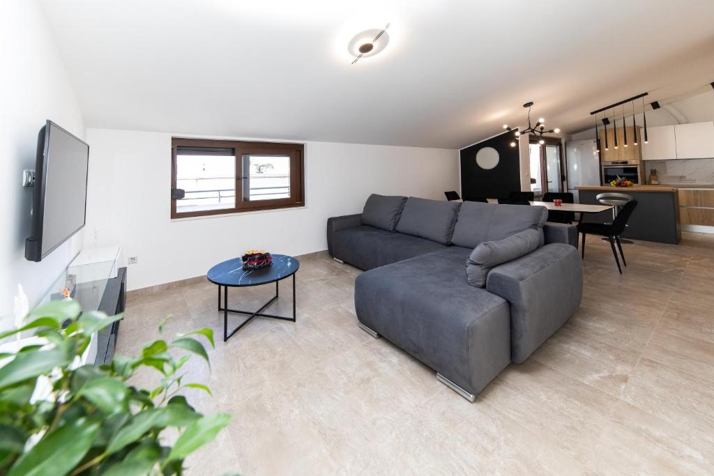 Posezení v ubytování Apartman Gulin
