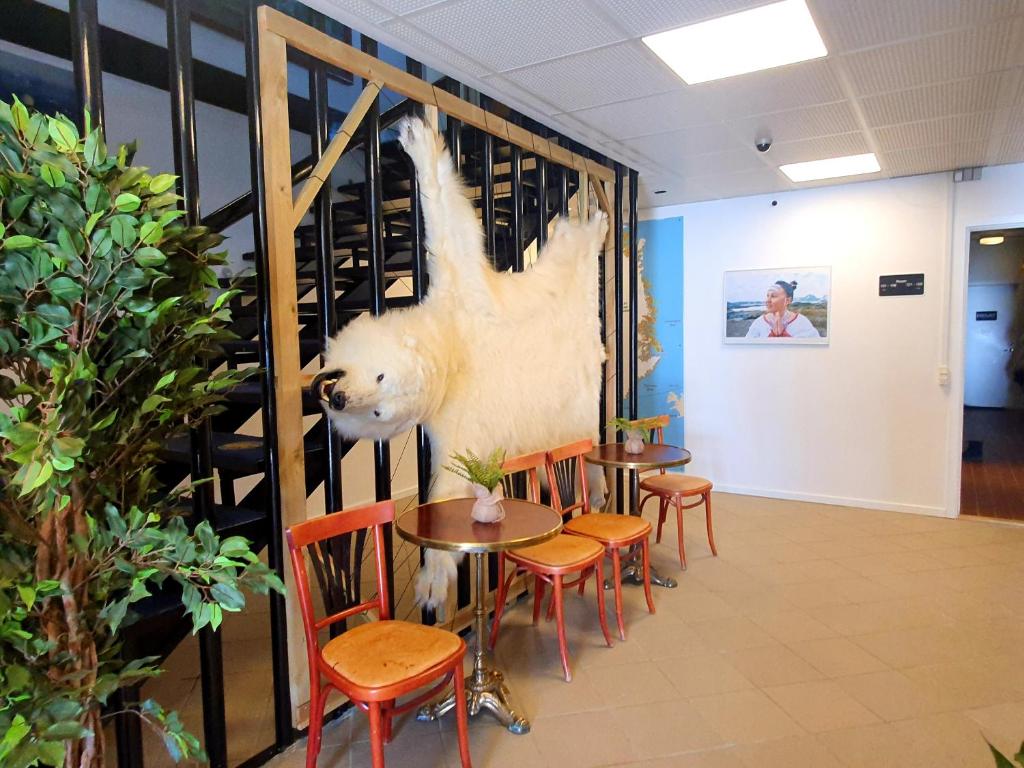 Posezení v ubytování Hotel Kulusuk