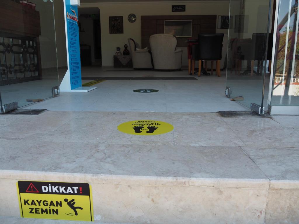 Certifikát, hodnocení, plakát nebo jiný dokument vystavený v ubytování Mucize Termal Spa