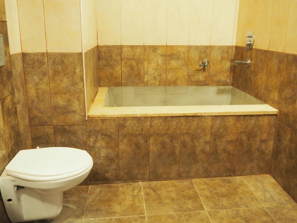 Koupelna v ubytování Mucize Termal Spa