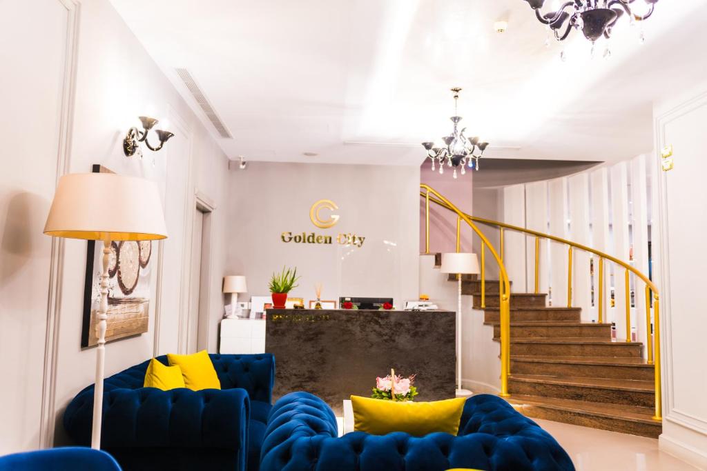 Posezení v ubytování Golden City Hotel , Tirana
