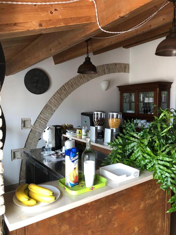 Kuchyň nebo kuchyňský kout v ubytování Residenza delle Grazie