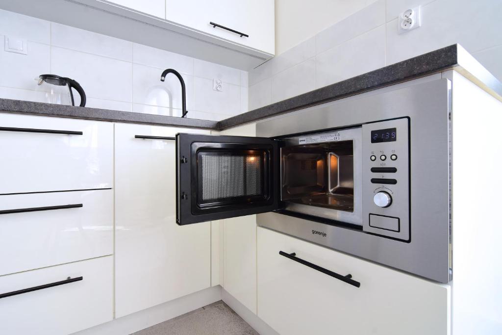 Kuchnia lub aneks kuchenny w obiekcie Apartman Nikola Trojanovice