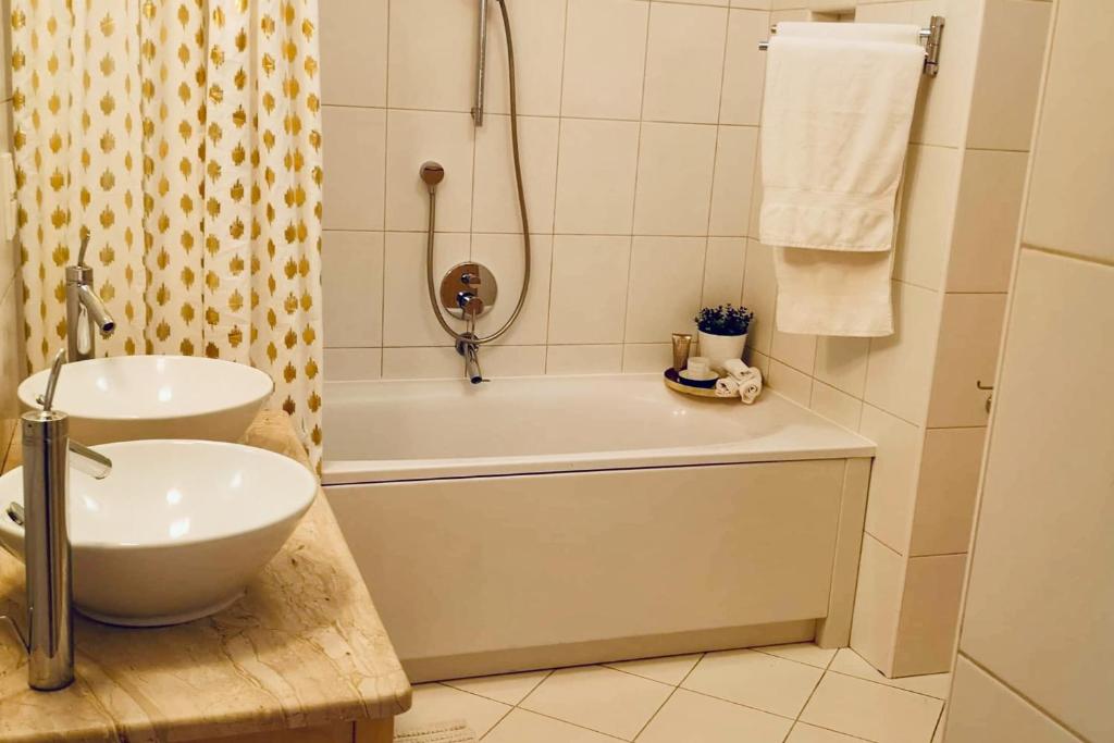Kúpeľňa v ubytovaní Silent Apartment Center