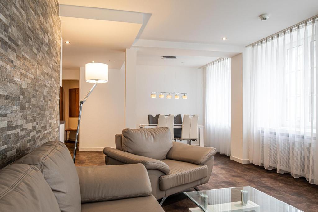 Posezení v ubytování Apart Hotel Amadeo