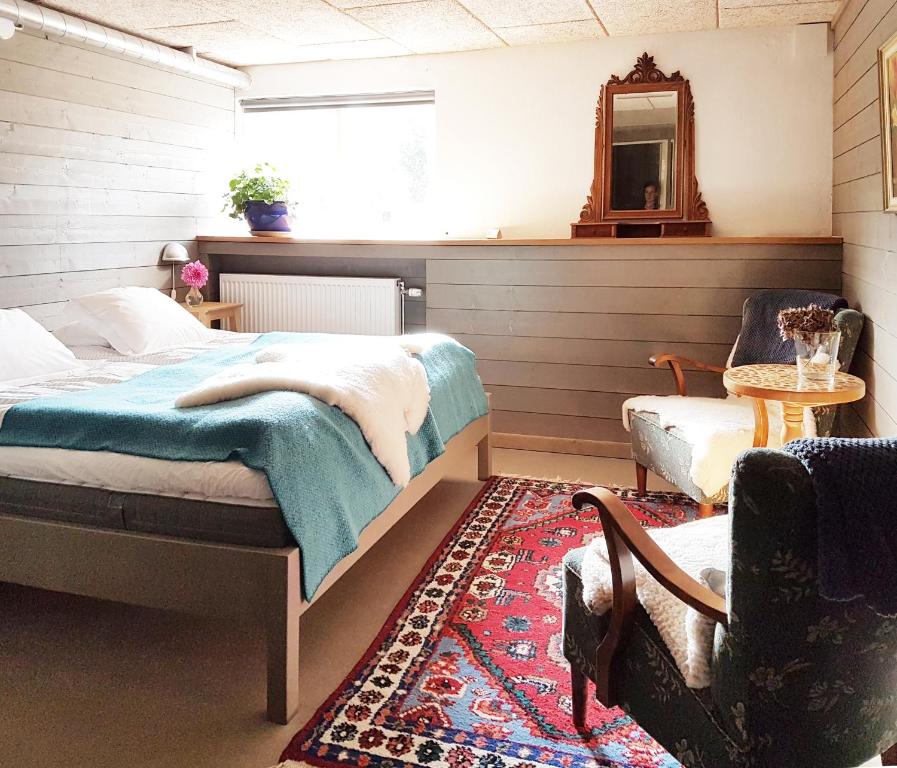 Postel nebo postele na pokoji v ubytování Topperyd Bed & Breakfast