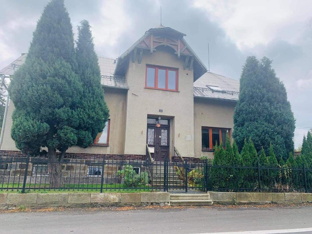 Budova, kde se penzion nachází