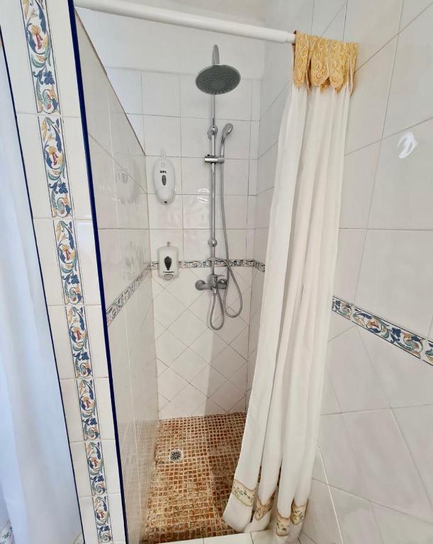 Koupelna v ubytování La Casita de la Breña.
