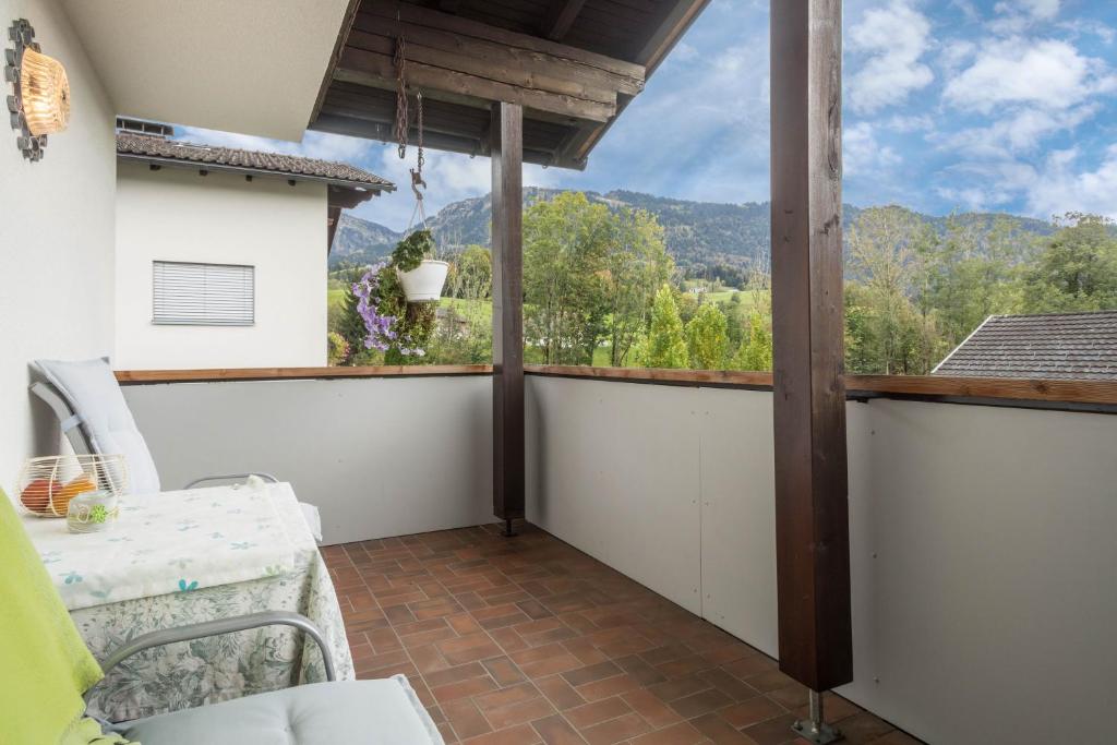 Nespecifikovaný výhled na hory nebo výhled na hory při pohledu z apartmánu