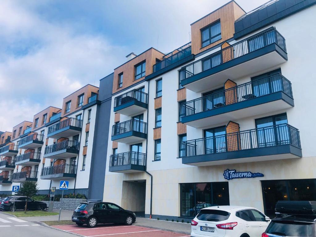 Budova, v ktorej sa apartmán nachádza