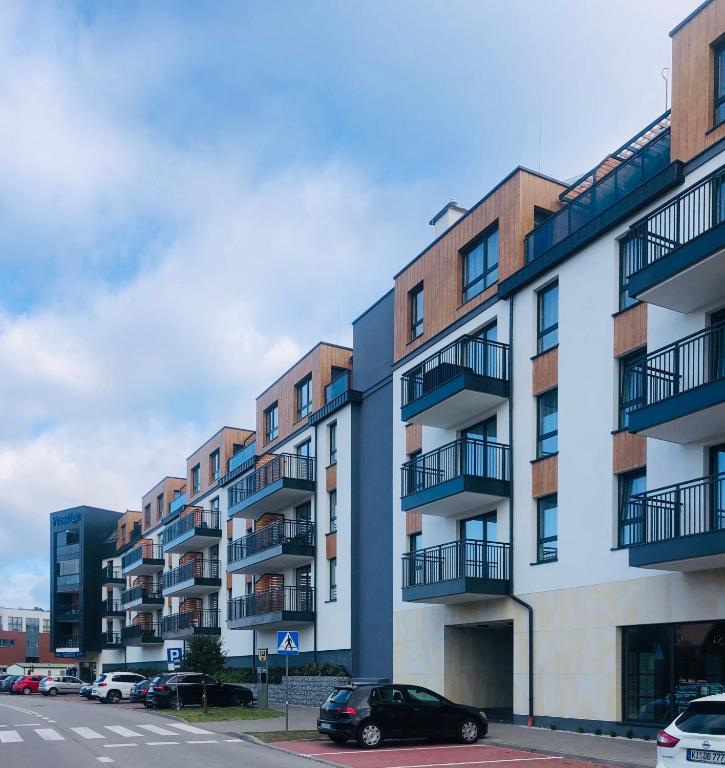Budova, v ktorej sa apartmán nachádza