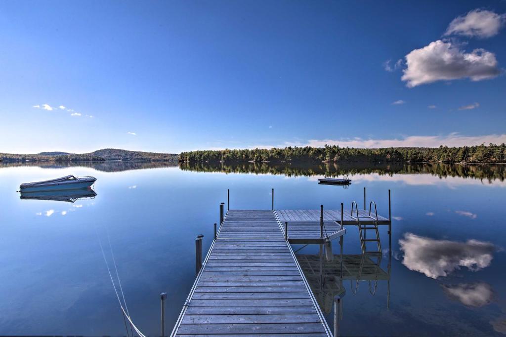 Lakefront Home with Deck, Dock, and Water Access! - Housity