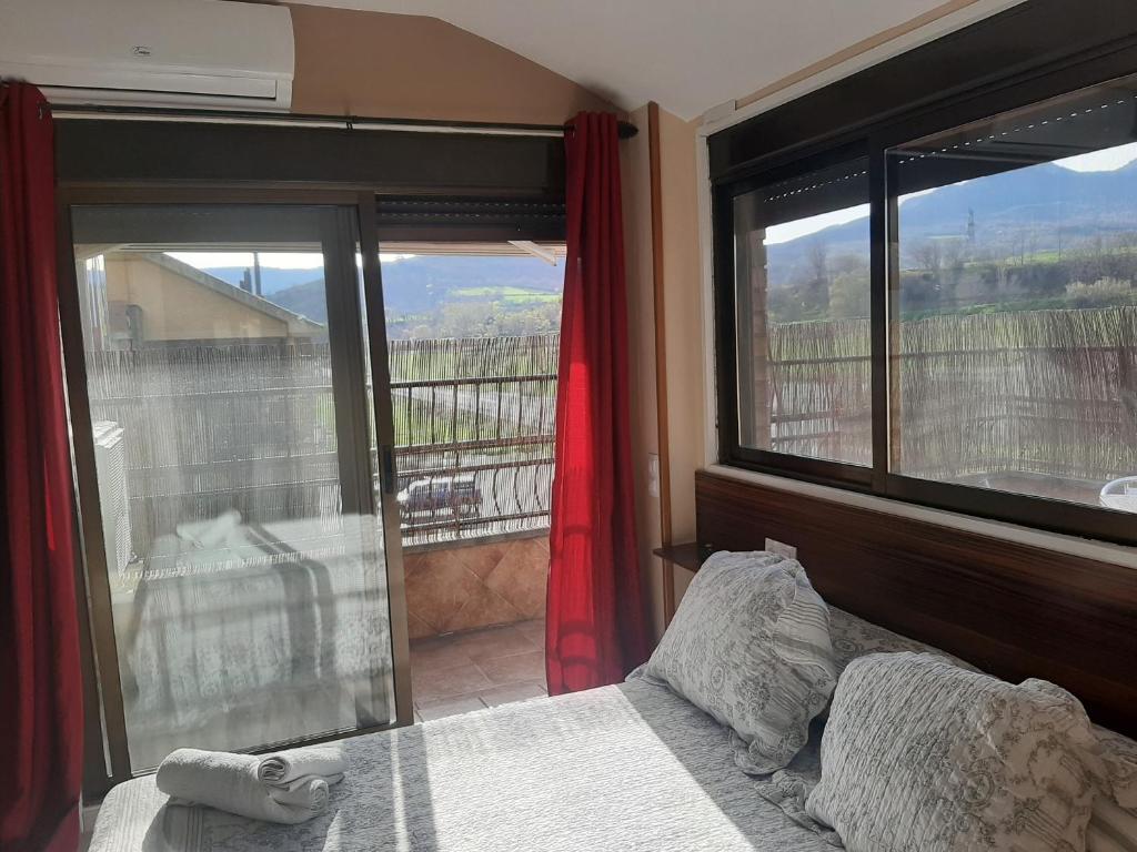 Posezení v ubytování Hostal Escarla