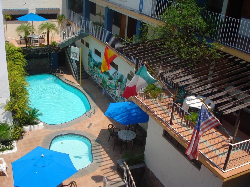 Bazén v ubytování Arcos hotel nebo v jeho okolí