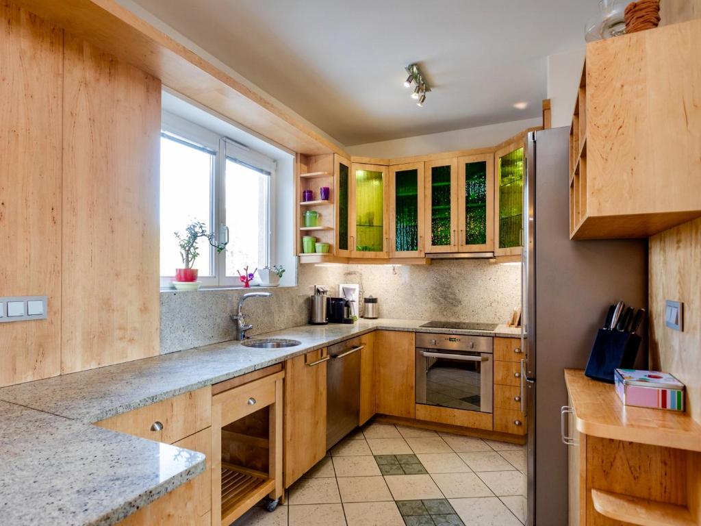 Kuchyňa alebo kuchynka v ubytovaní Silent Apartment Center