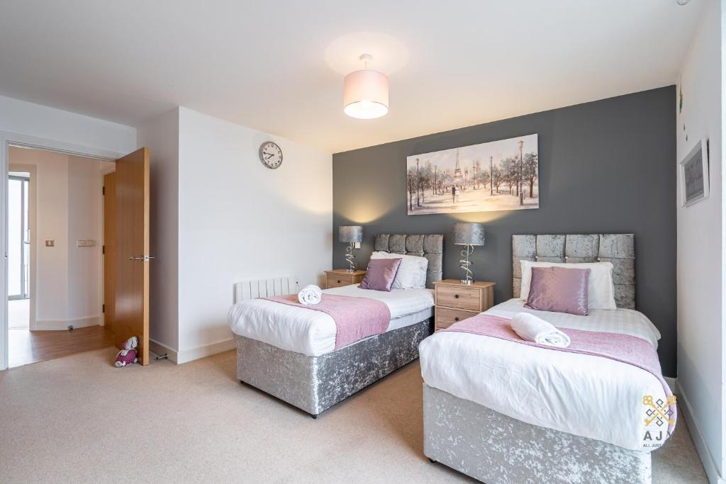 AJY Birmingham City Centre Viva Apartment - Duplex Apartment