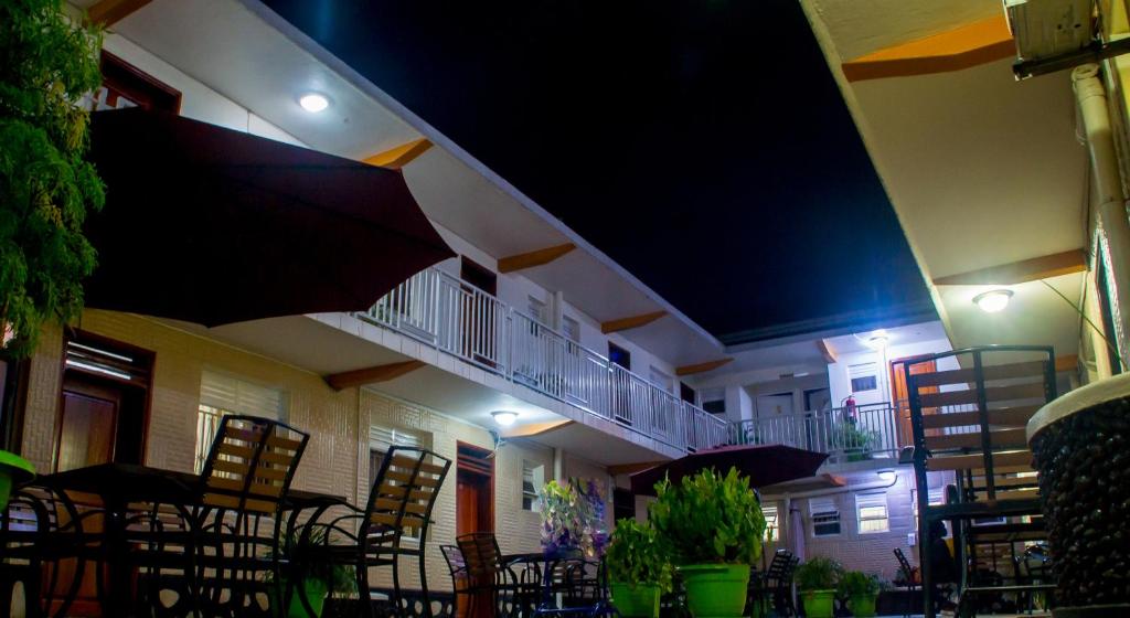 Budova, kde se hotel nachází