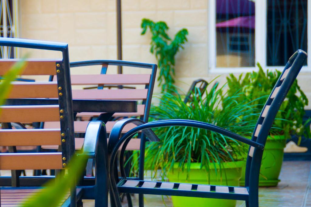 Zahrada ubytování Sandton Hotel Kasese
