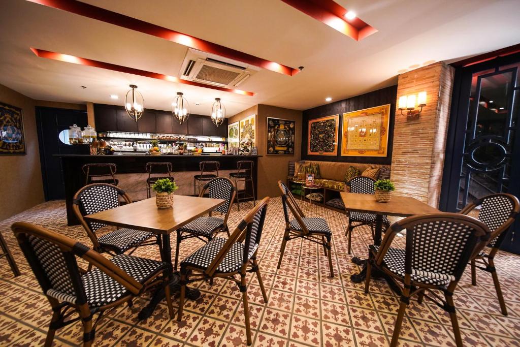 Kuchyň nebo kuchyňský kout v ubytování UNWND Boutique Hotel Makati