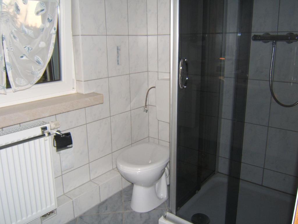 Koupelna v ubytování Ferienwohnung Veit