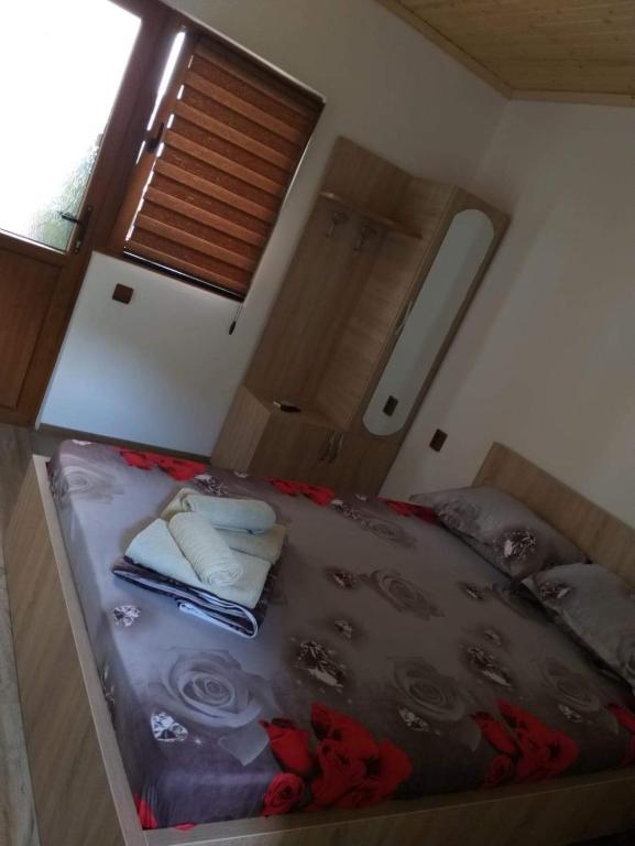 Postel nebo postele na pokoji v ubytování Vila Krystal
